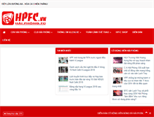 Tablet Screenshot of hpfc.vn
